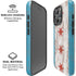 Chicago Flag Dark Wood iPhone 16 Pro Magsafe Impact Case